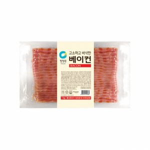 청정원 고소하고 바삭한 베이컨, 1kg, 1개