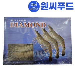 킹 블랙타이거 새우 12미 500g 냉동 홍다리얼룩 대왕새우 대하 중하 소금구이, 1개