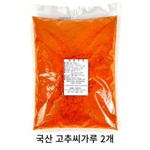 국산 고추씨가루, 1개, 2kg
