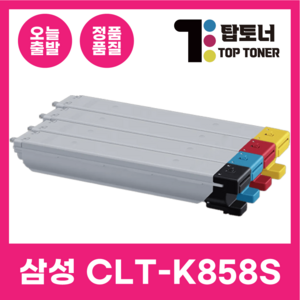 삼성 재생 토너 CLT-K858S 정품통 국내생산 SL-X4225RX SL-X4255LX SL-X4305RX 프린터 호환, CLT-M858S 빨강, 1개