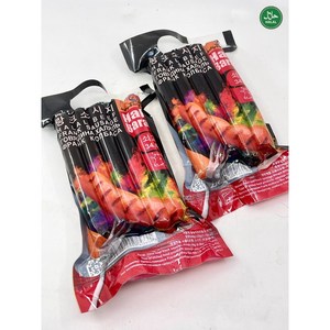 Halal Beef Fank Sausages by Halal Baaka 할랄 소고기 프랑크 소시지 바라카, 500g, 2개