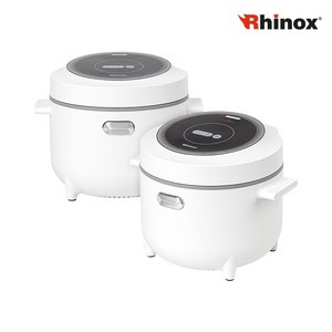 라이녹스 컴팩트 라이스 쿠커 RXTQ-RC871A, 퓨어 화이트