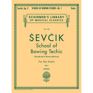 Sevcik - School of Bowing Technics Op. 2 - Book 1 세프치크 - 바이올린 활쓰기 테크닉 Op. 2 - 1권 Schime 셔머