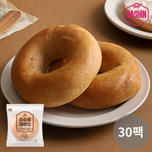 [다신샵] 성수동제빵소 쫄깃 두부베이글 플레인 100g, 30개