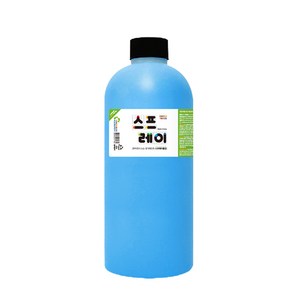 (사은품증정) 스프레이물감 1000ml 낱색 스노우키즈 핑거페인트 대용량물감 유아물감 물감놀이 미술놀이 촉감놀이, 스프레이물감1000ml(블루)+사은품:디스펜서, 1개