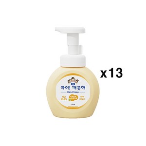 아이깨끗해 핸드워시 순 보송보송 파우더향, 250ml, 26개