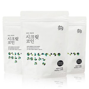 시크릿코인 개운한맛, 80g, 3개