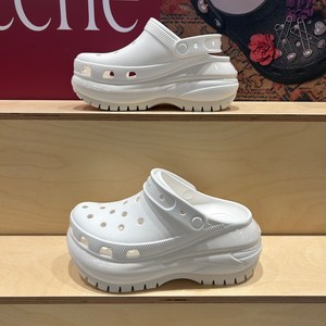 크록스 메가 크러쉬 클로그 WHITE 207988-100