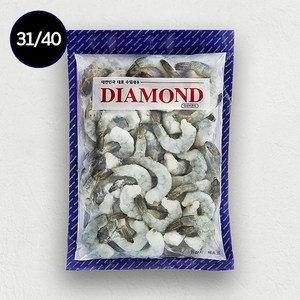 [다이아몬드새우] 생칵테일새우 900g 31/40사이즈 (베트남산 75마리내외), 1개