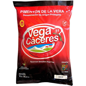 Vega Caceres Sweet smoked paprika 베가카세레스 스위트 스모크드 훈제 파프리카 가루 1kg, 1개