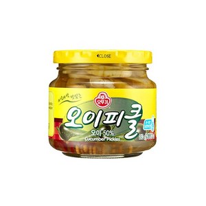 오뚜기 아삭아삭 오이피클, 3개, 240g