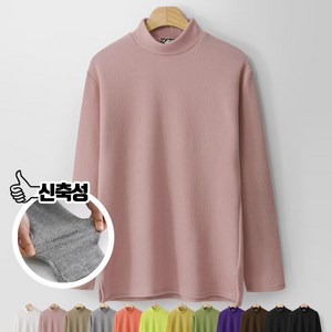 골지 스판 반폴라티 (MDLT499LW)