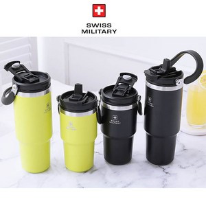 스위스밀리터리 대용량 보온 보냉 듀오 텀블러 OKK-TKD900, 라임, 900ml, 1개