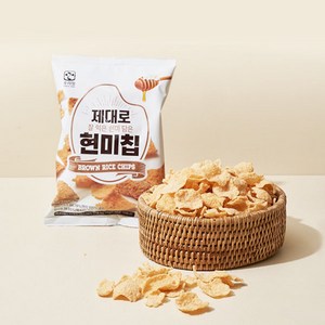 제대로 현미칩 80g 25개(1박스) (유기농현미 100%), 25개