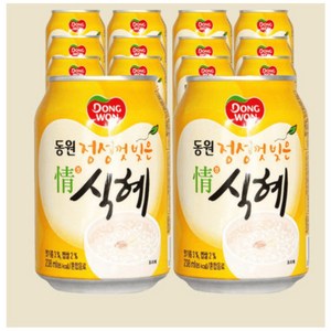 동원 정성껏 빚은 식혜, 238ml, 24개