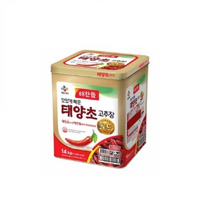 해찬들 태양초 고추장골드, 1개, 14kg