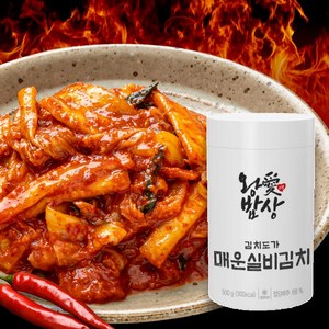 한울 왕애밥상 김치도가 매운 실비 김치, 10개, 500g