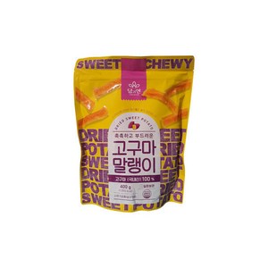 담과연 고구마 말랭이 400g, 1개