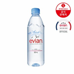 [본사직영] 롯데 에비앙 500ml x 24펫, 24개