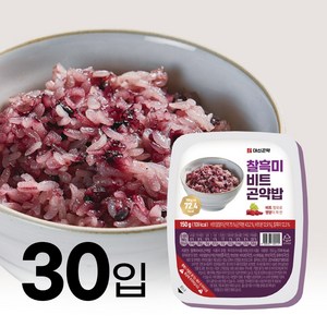 대신곤약 찰흑미비트곤약밥 109kcal, 30개, 150g