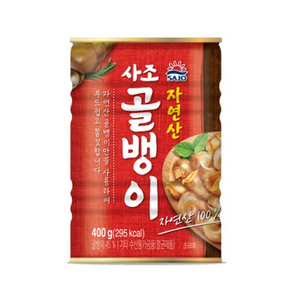 사조 자연산 골뱅이, 400g, 6개