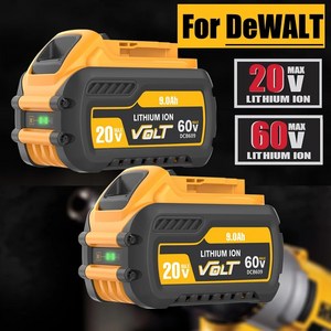 DCB609-2 DCB547-XJ 20V/60V 배터리용 DCB200 리튬 MAX DCB182 DCB205 Dewalt DCB609 Dewalt 이온, 5)3A Charger, 1개