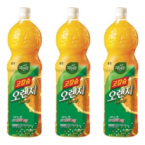 자연은 고칼슘 오렌지 페트 1.5L, 24개