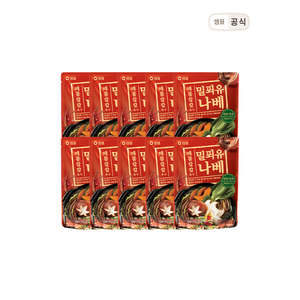 샘표 매콤칼칼 밀푀유나베 육수 500g 10팩, 10개