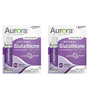 오로라 뉴트라사이언스 메가-리포소멀 글루타치온 750 mg - 32팩 X 2개 (Auoa Glutathione), 480ml