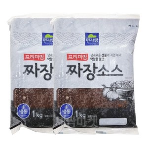 면사랑 프리미엄 짜장소스, 2개, 1kg