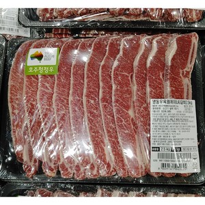 코스트코 냉동꽃갈비 LA갈비 호주산 냉동육 2.5kg [아이스박스 포장], 1개