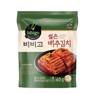 비비고 썰은 배추김치, 60g, 20개