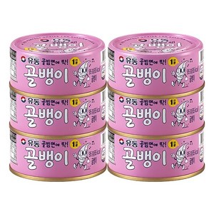 유동 골빔면 골뱅이, 95g, 6개