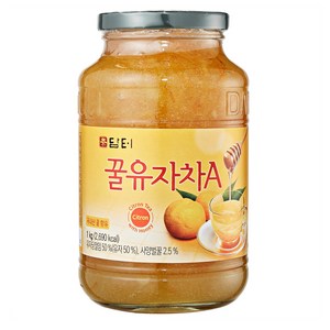 담터 꿀유자차A, 1kg, 1개입, 4개