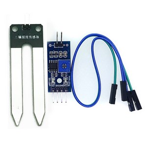 아두이노 토양 습도감지 센서 모듈 수분감지 Soil Moisture Sensor Module, 1개