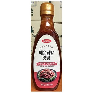 움트리 매운닭발양념, 450g, 2개