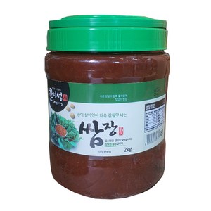 [오성식품] 쌈장 2kg 한정성, 1개, 1kg