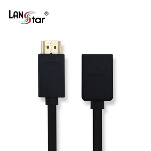 랜스타 LS-HDMI-HMF-2M HDMI 연장 케이블 (v2.0 2m), 1개, 0.15m
