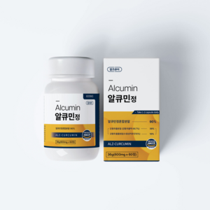 알츠큐어 알큐민정 알큐민 정, 1개, 60정