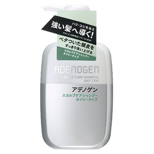 Shiseido 시세이도 아데노겐 스칼프 케어 샴푸 오일리 타입, 1개, 400ml