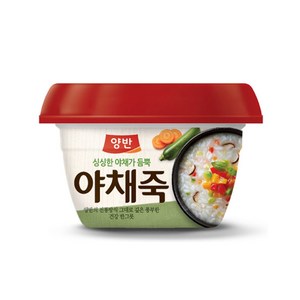 양반 야채 즉석죽, 287.5g, 12개