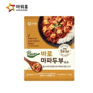 아워홈 바로 마파두부소스, 120g, 4개