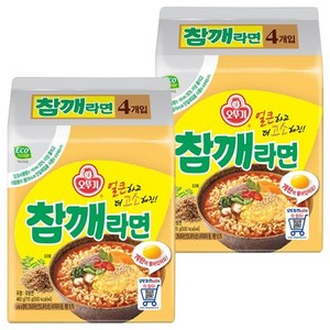 오뚜기 참깨라면 115g, 8개