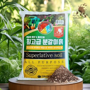 거목산업사 분갈이 흙, 1개, 8L