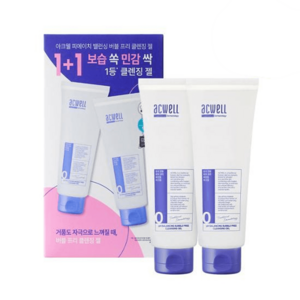 아크웰 피에이치 밸런싱 버블 프리 클렌징젤 160ml+160ml, 1세트, 320ml