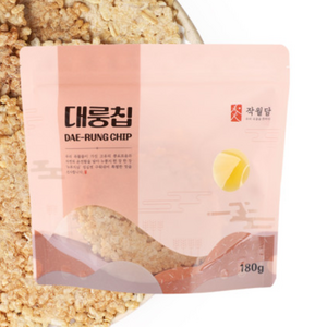 작월담 대룽칩 수제 현미 누룽지 180g, 4개, 4개