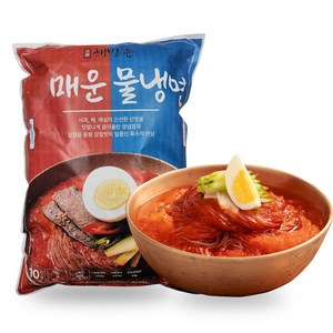 [해방촌냉면] 양념물냉면 10인분 세트, 1개, 5.9kg