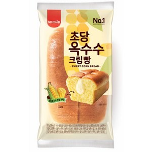 삼립 초당 옥수수 크림빵 100G_무료배송, 100g, 20개