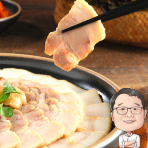 [100% 삼겹살] 수제 돼지고기 삼겹 보쌈 수육 [찐 전주맛집 끝강족발] 냉장 슬라이스, 300g, 3개, 냉장 수제 삼겹보쌈