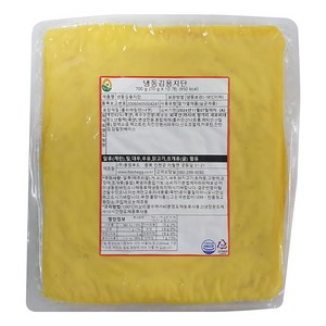 풍림푸드 냉동계란지단 (70g*10장) 김용지단 계란구이, 700g, 1개